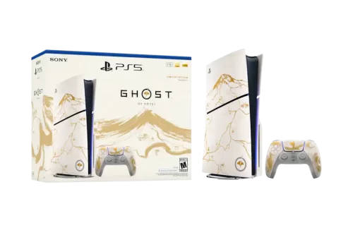 PlayStation 5 Console – Ghost of Yōtei Gold Limited Edition Bundle